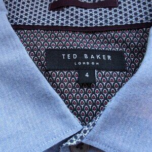 Ted Baker London Trim Fit Dress Shirt - size 4 (medium)